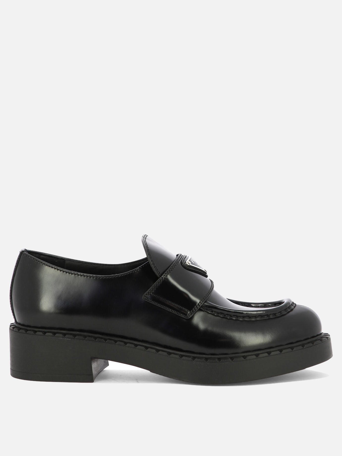 PRADA, "Chocolate" loafers