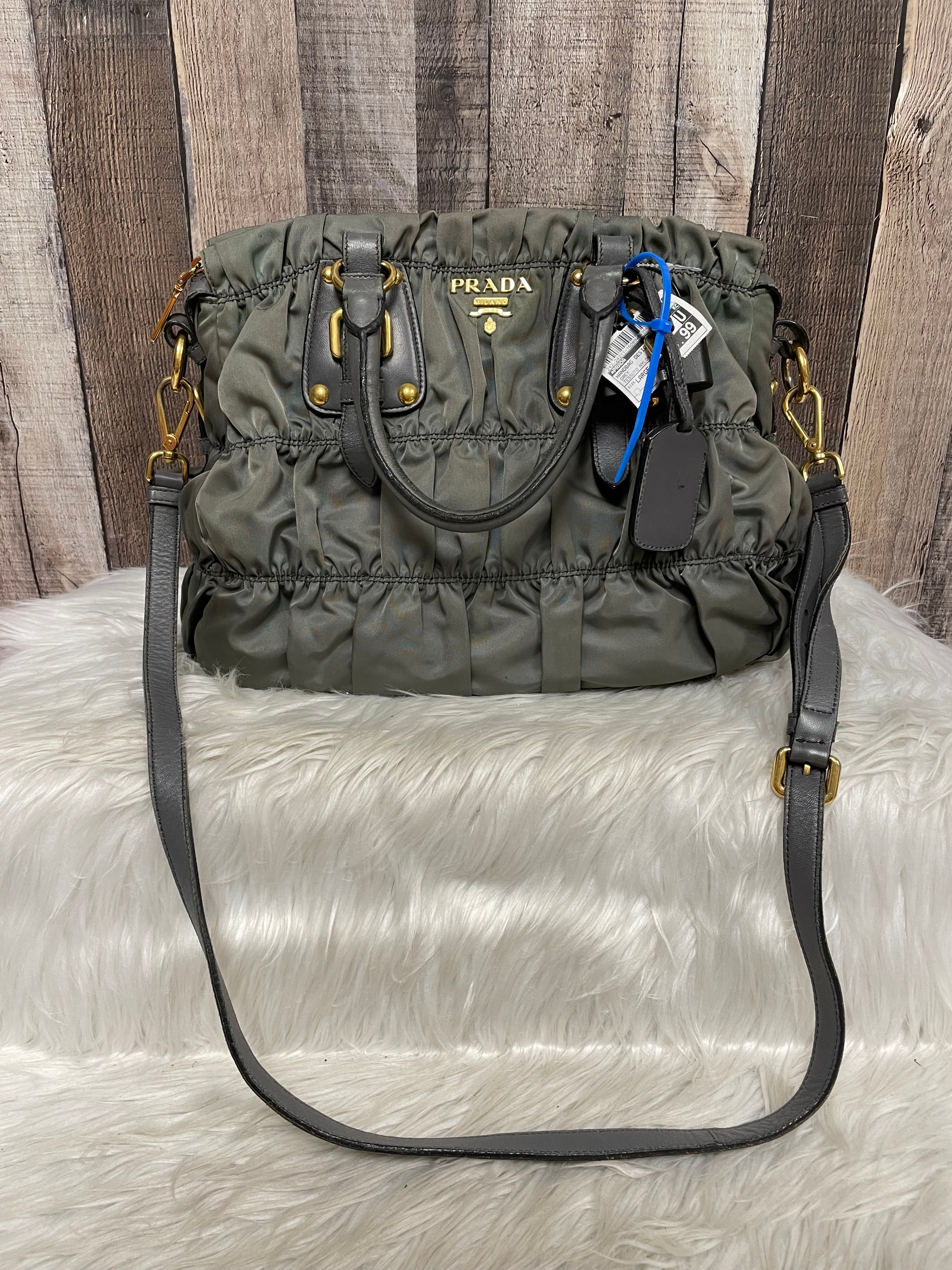 Clothes Mentor Fishers, Indiana, Handbag Designer By Prada  Size: Large