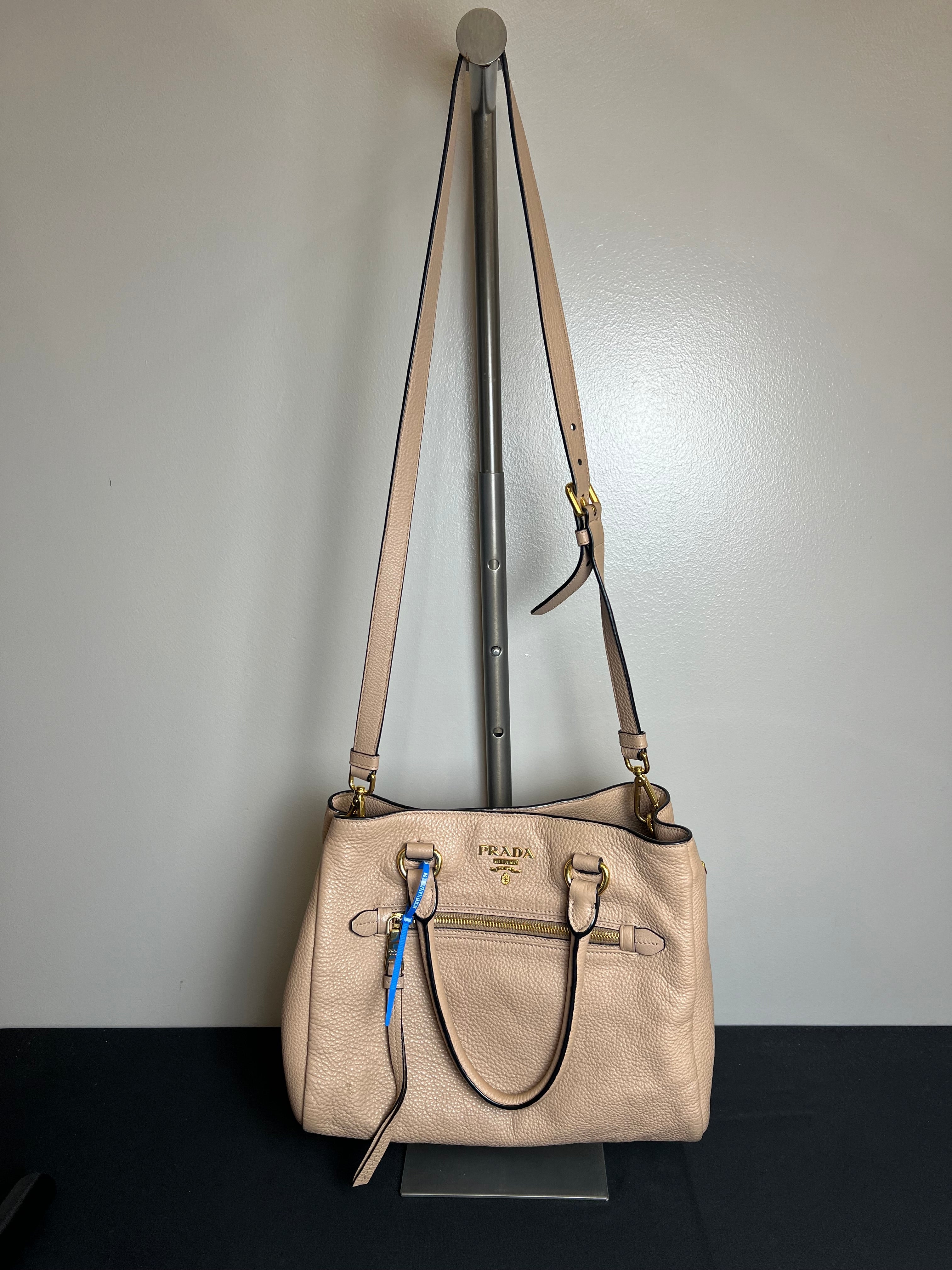 Clothes Mentor Omaha Nebraska, Handbag Luxury Designer By Prada  Size: Large