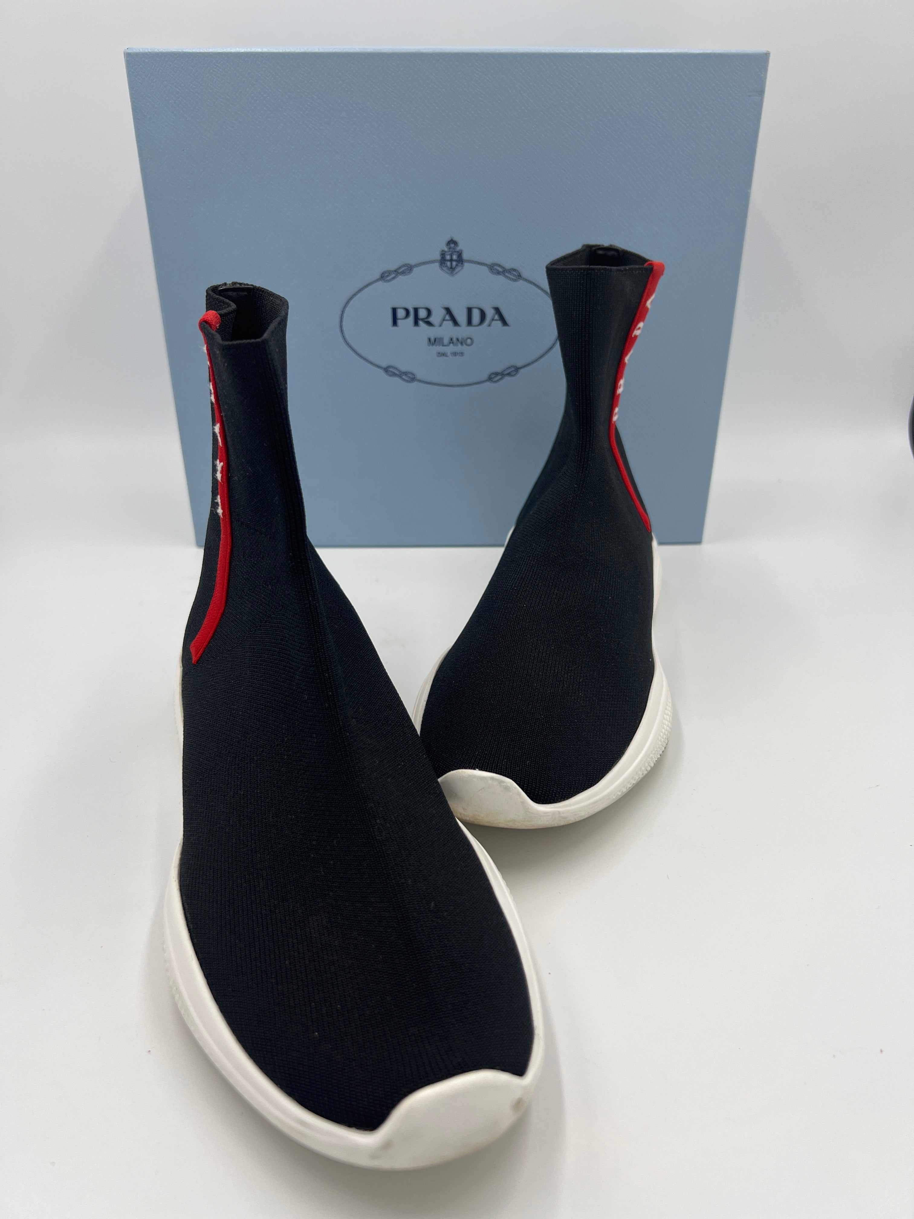 Clothes Mentor St. Louis, Missouri, Like New! Prada Slip-On Sneakers  Size: 7