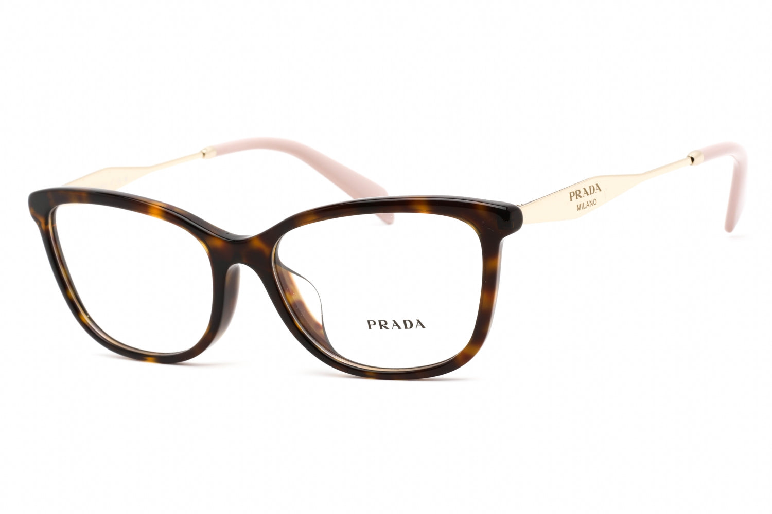 VPID-10042, Prada  0PR 02YVF Eyeglasses Tortoise/Clear demo lens