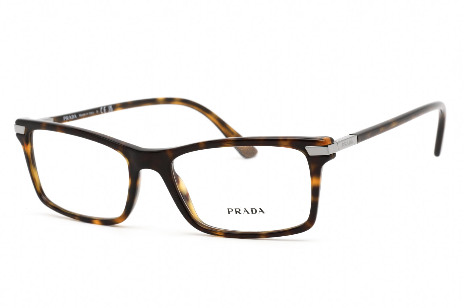 VPID-10042, Prada  0PR 03YV Eyeglasses Tortoise / Clear demo lens