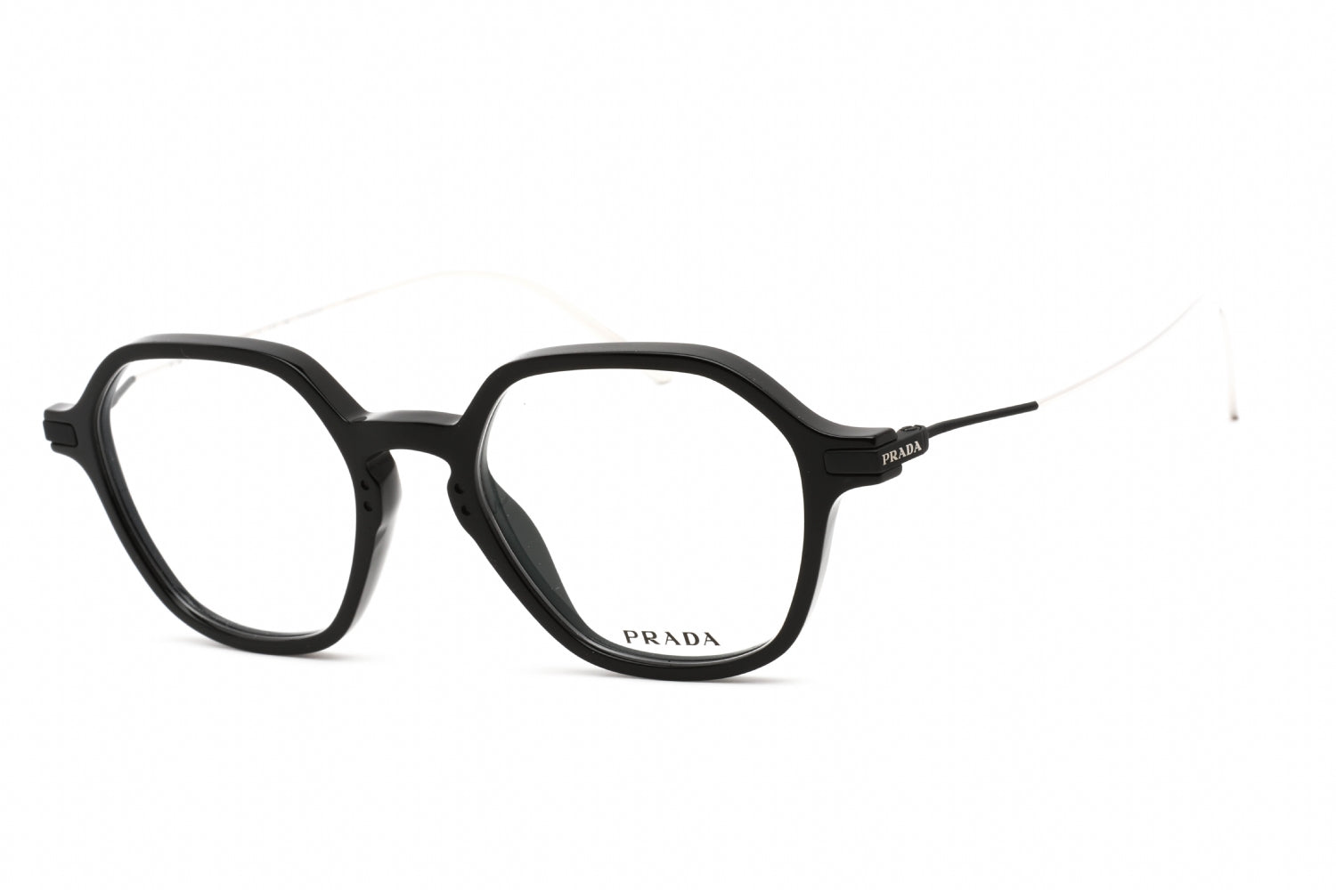 VPID-10042, Prada  0PR 07YV Eyeglasses Black / Clear Lens