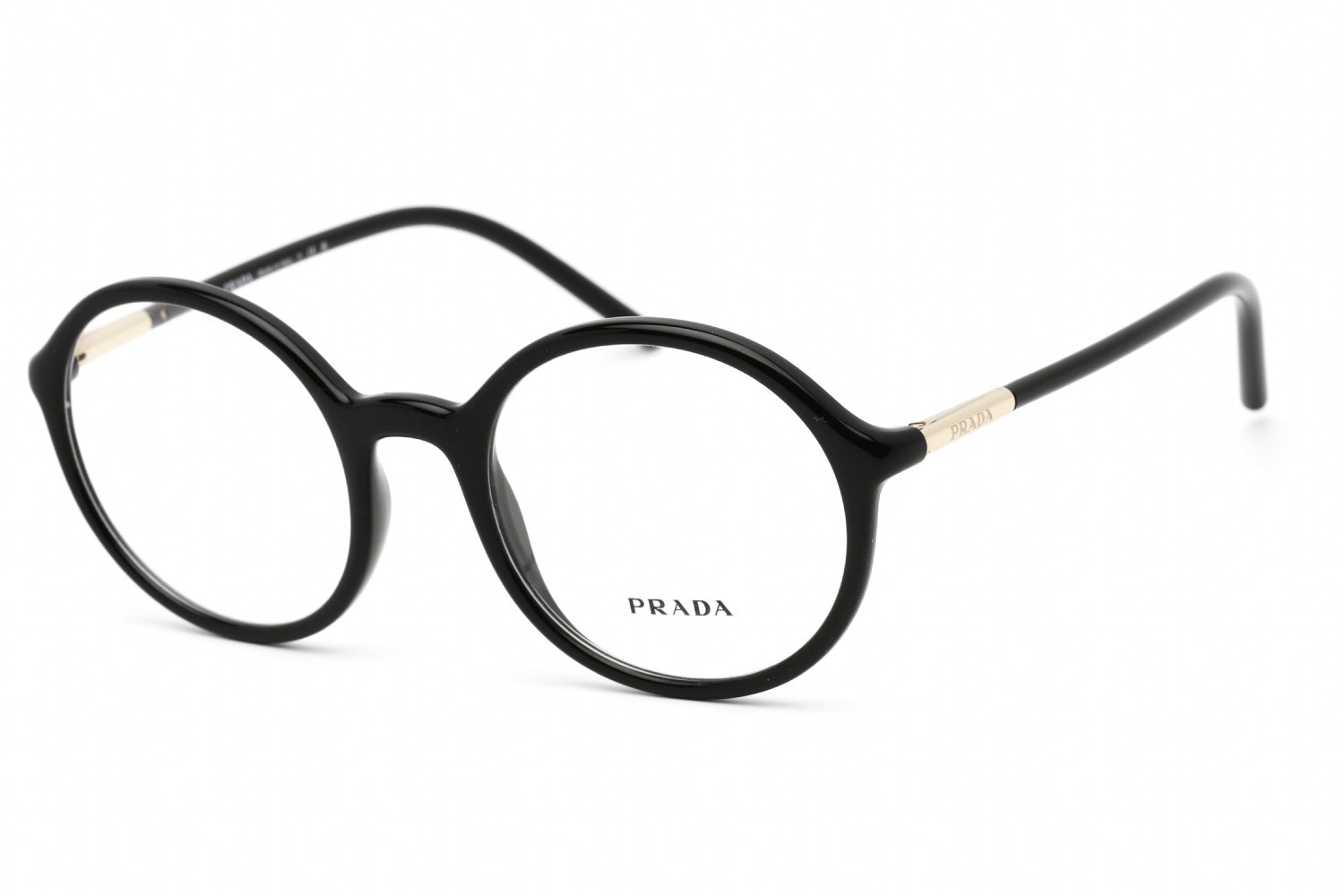 VPID-10042, Prada  0PR 09WV Eyeglasses Black/Clear demo lens