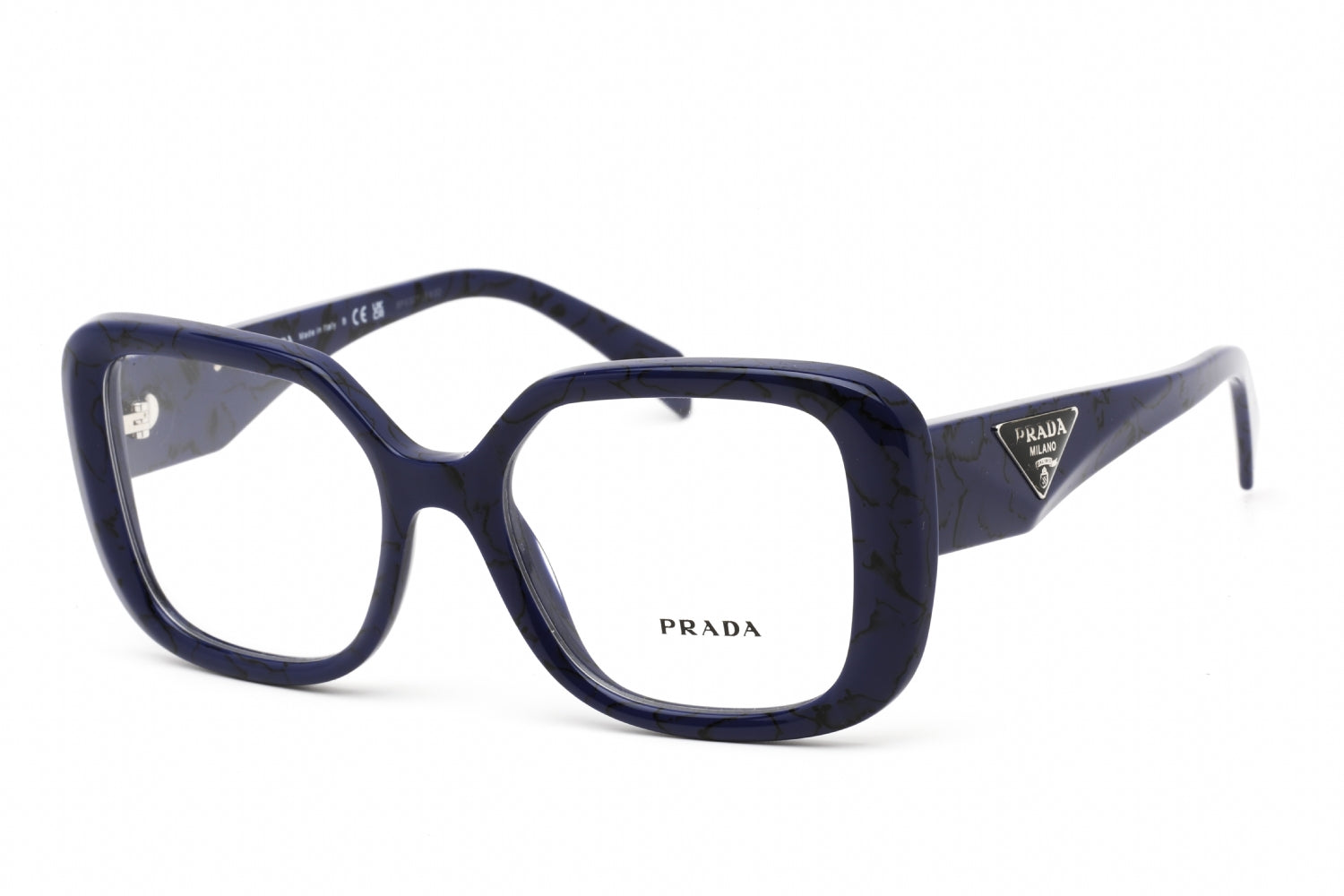 VPID-10042, Prada  0PR 10ZV Eyeglasses Baltic Marble / Clear demo lens