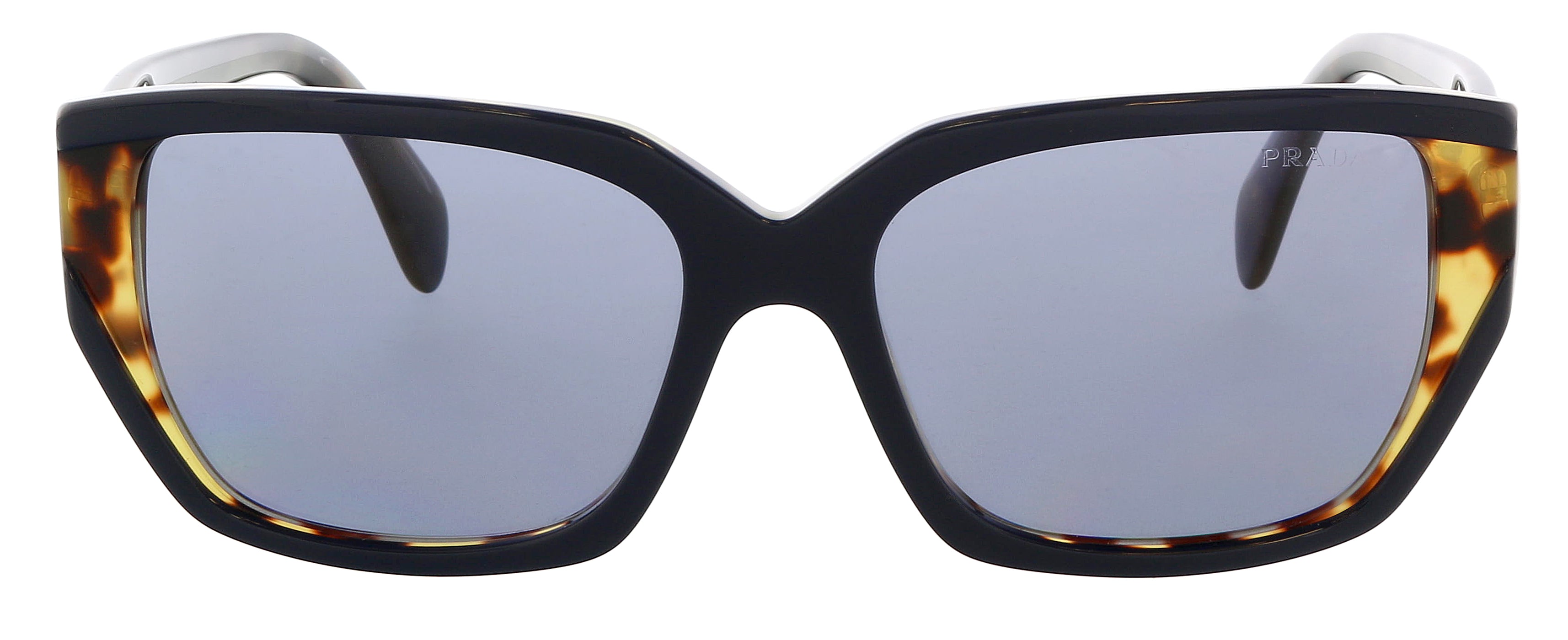 VPID-10019, Prada 0PR 15XS 05C42056 Full Rim Blue Irregullar Sunglasses