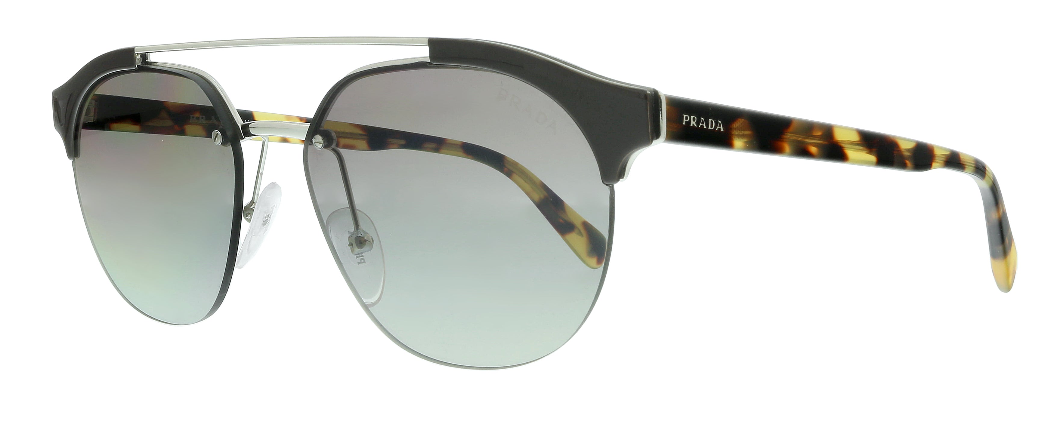 VPID-10019, Prada  0PR 51VS 4135O0 Conceptual GREY/SILVER Pillow Sunglasses