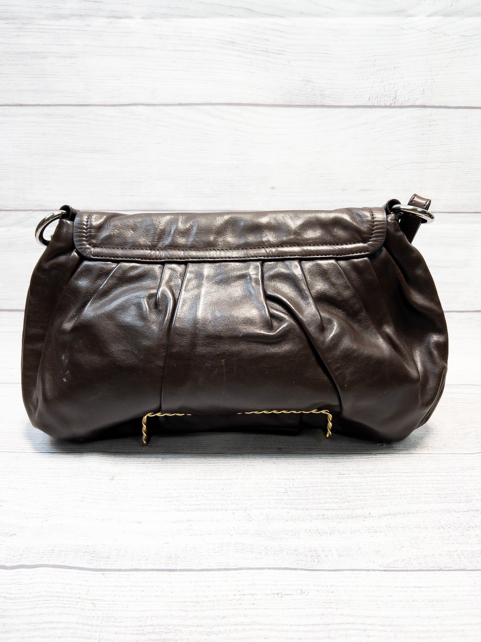 Clothes Mentor St. Louis, Missouri, Prada Vitello Flap Leather Bag  Now 30% Off!