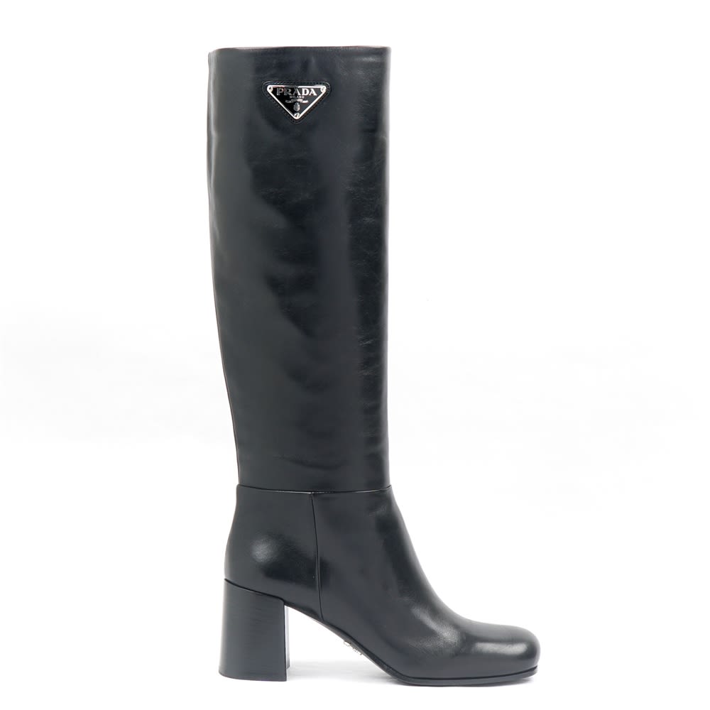 VPID-10042, Prada Women's black-silver Boots