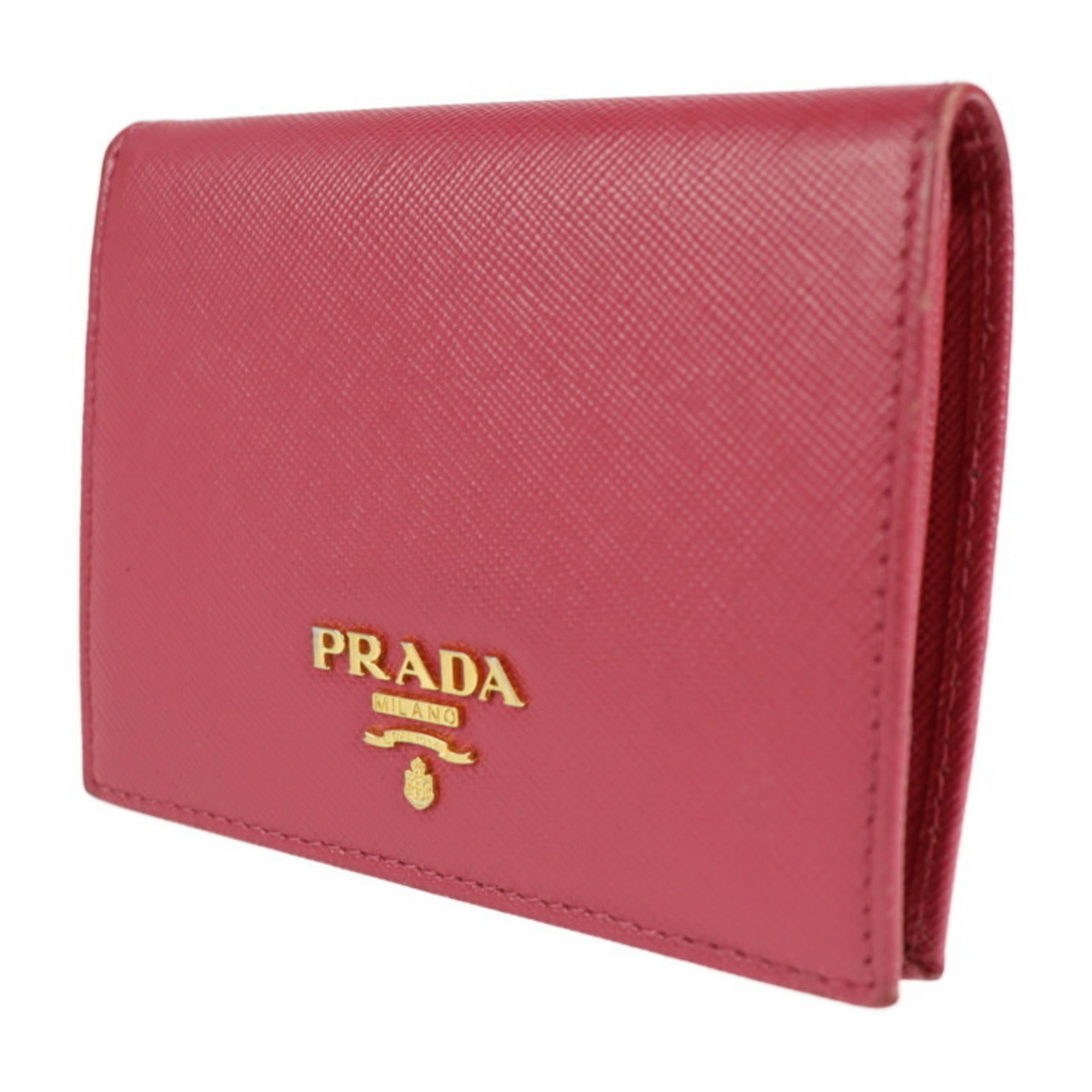 VPID-10042, Pre Loved Prada  Pink Wallet Pink Unisex