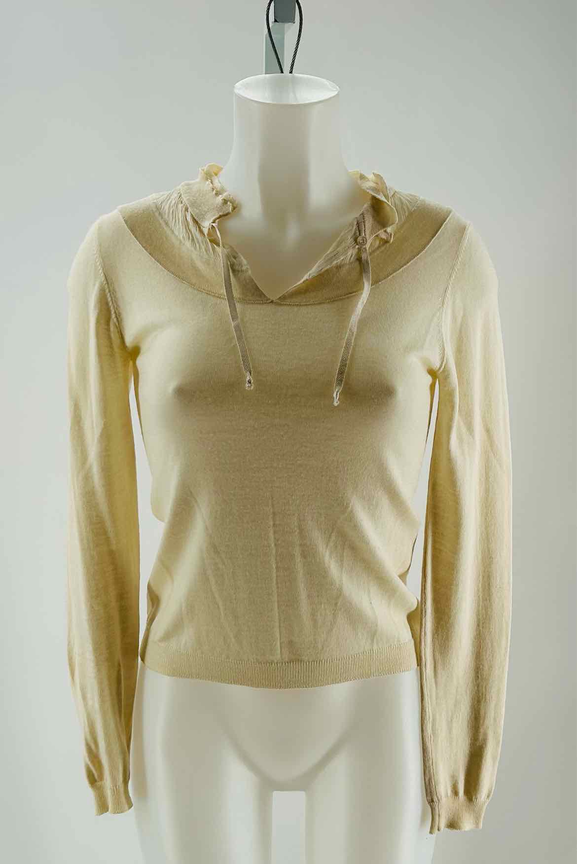 PRADA, Size 38 PRADA Ivory Sweater